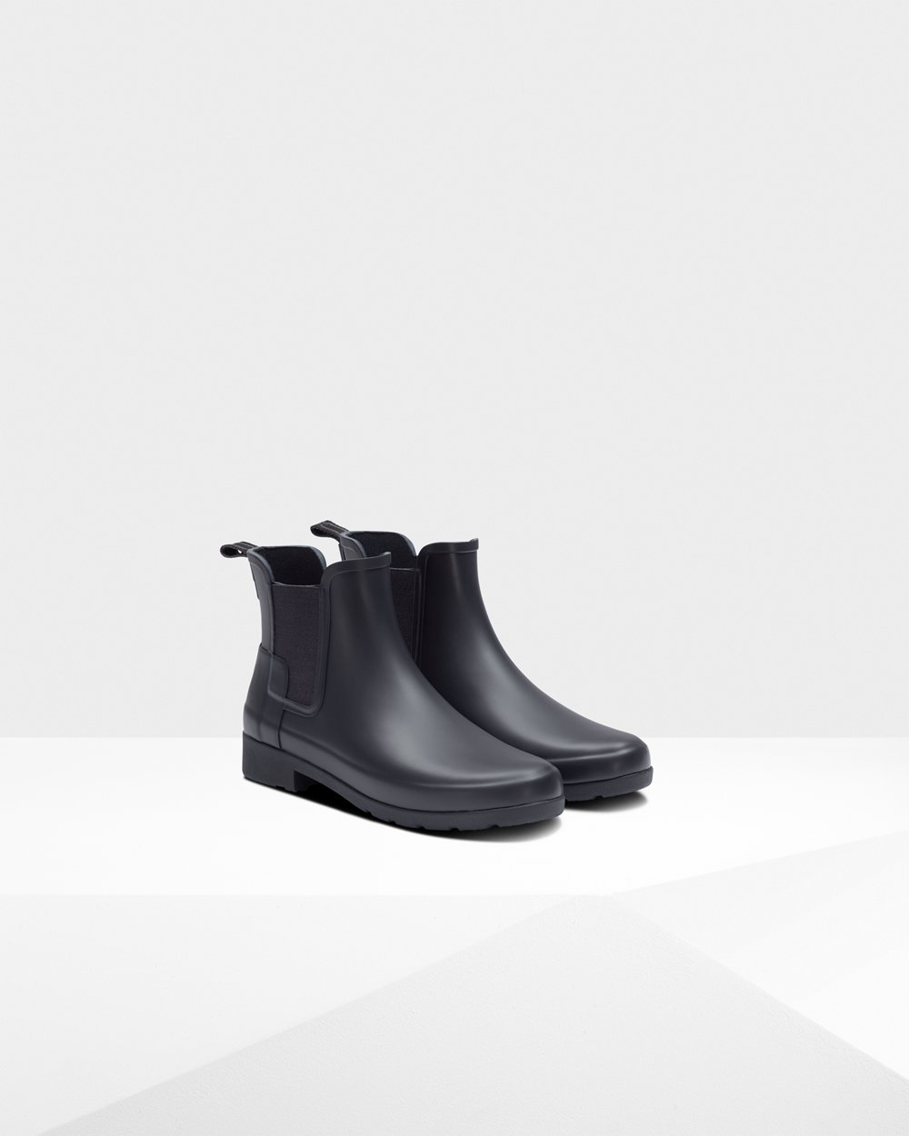 Chelsea Boots Dam - Hunter Refined Slim Fit - Marinblå - 935268-MTF